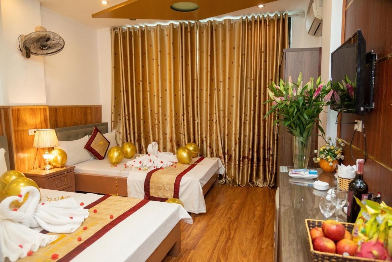 Hottel Ha Thanh Hanoi Exteriör bild