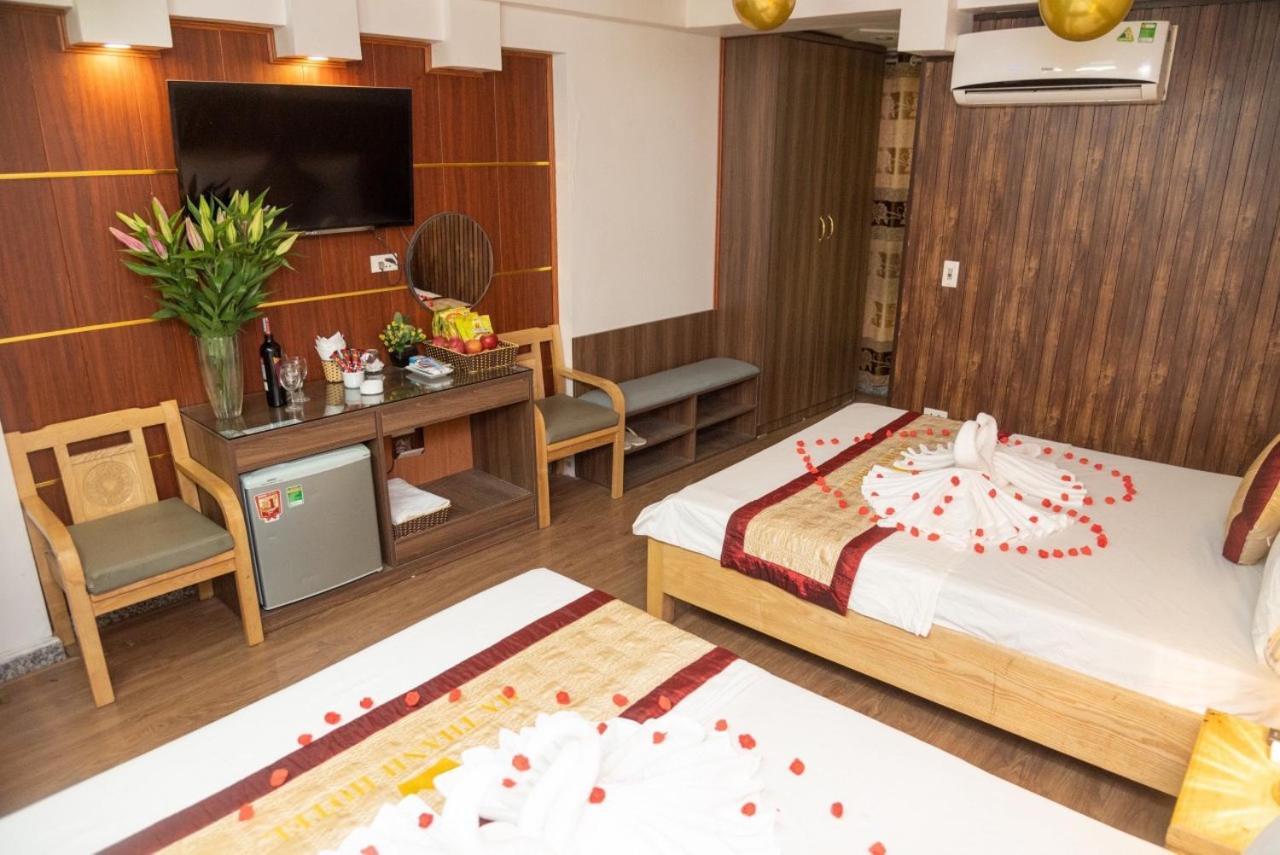 Hottel Ha Thanh Hanoi Exteriör bild